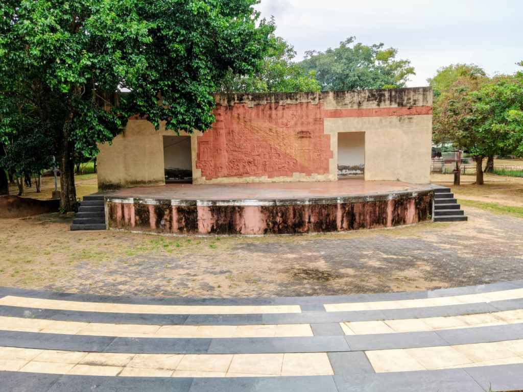 An Open Air Auditorium at Kollam Children's Park