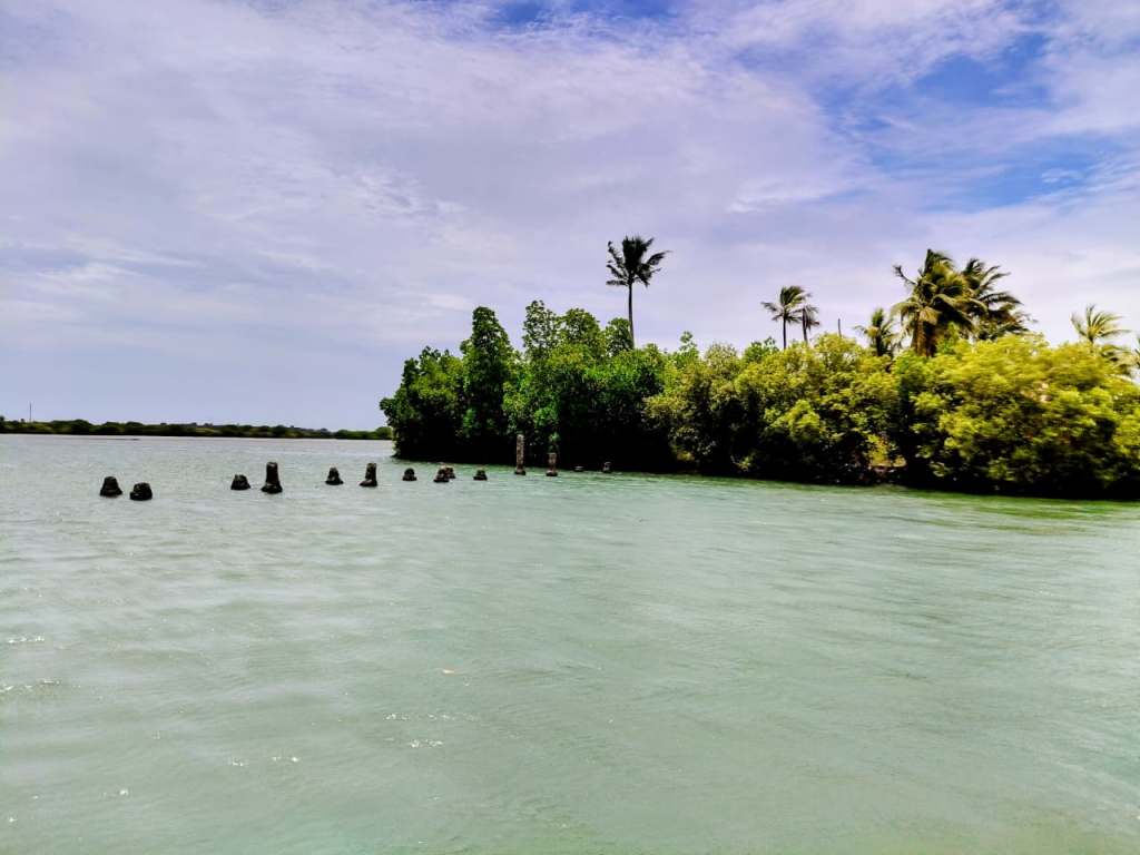 Small uninhabited islands near Sambranikodi Island.