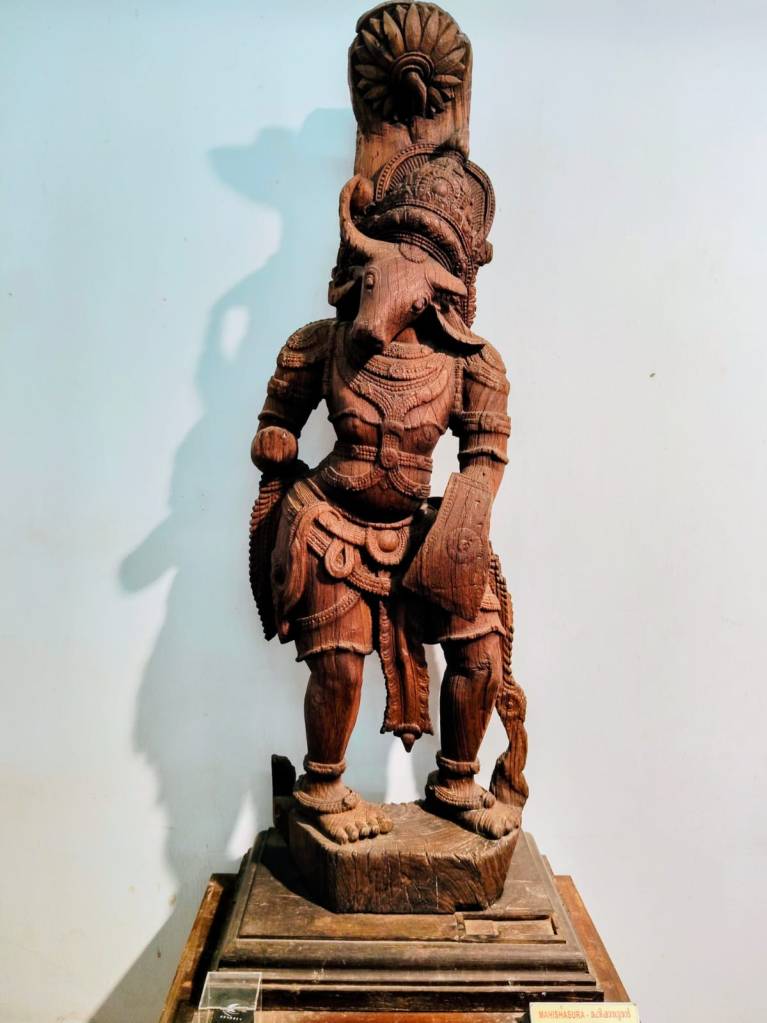 Statue of Mahishasuran at Napier Museum, Palayam, Trivandrum