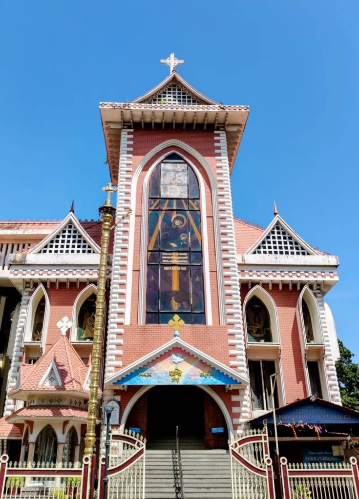 St Mary Queen of Peace Basilica in Palayam, Trivandrum.
