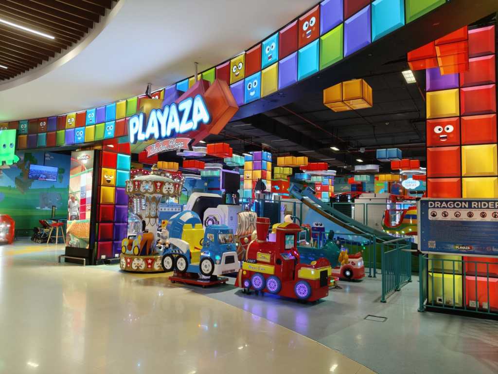 Playaza -kids area - Mall of Travancore 