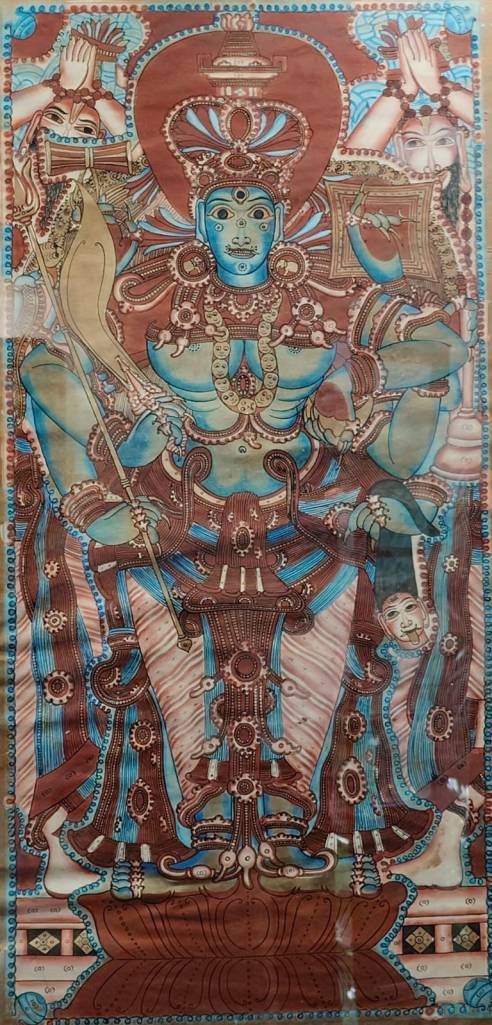 An Indian Mural -Bhadrakali