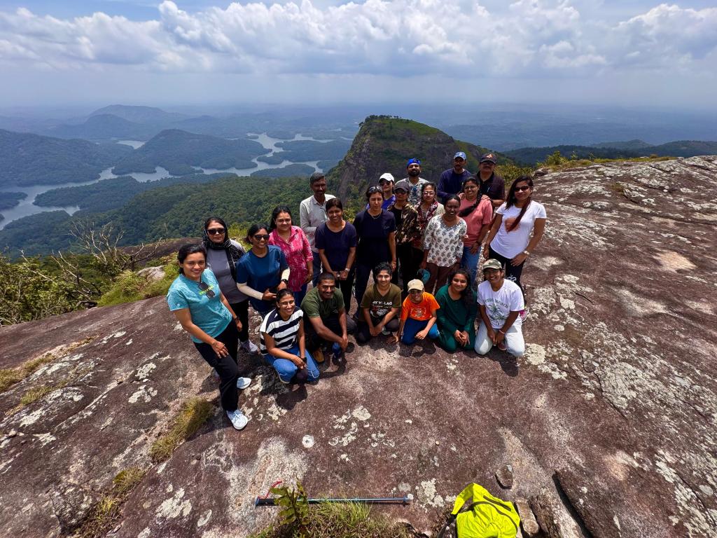 At the top of Kathirmudi Hill. The view that makes the whole ordeal worth it.
