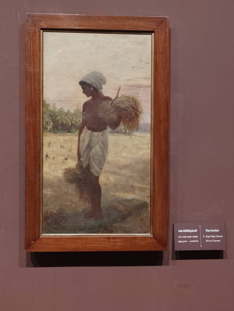 Harvester, a painting by Ravi Varma