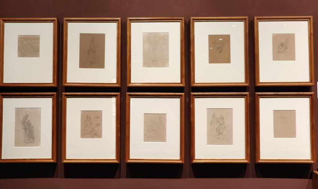 Ravi Varma's pencil drawings.