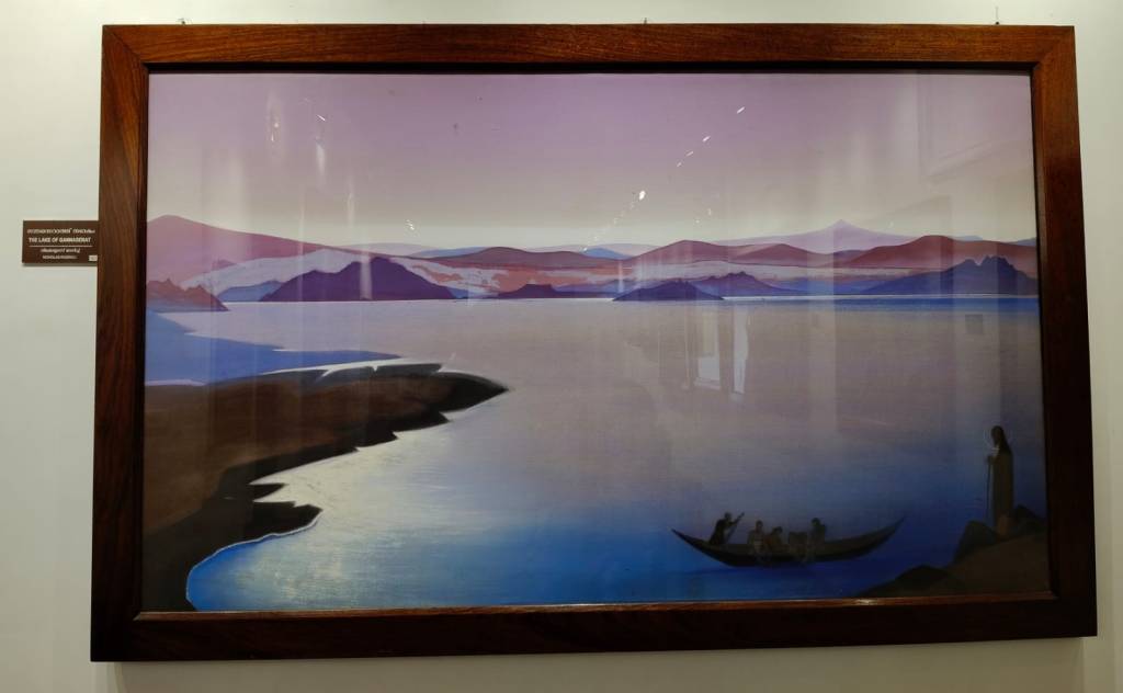 The Lake of Genneserat by Nicholas Roerich