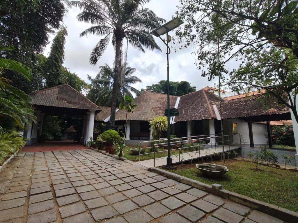 Raja Ravi Varma Art Gallery is part of the Sri Chitra Art Gallery Complex at Palayam