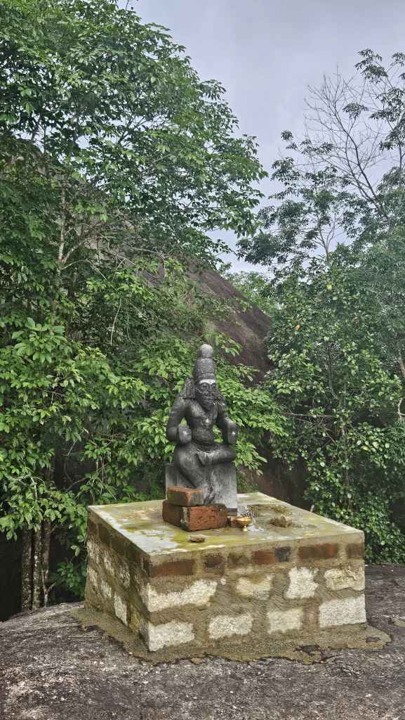 Agasthyamuni Statue in Kalipara, Amboori