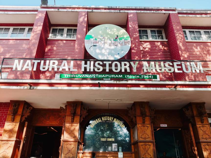 Natural History Museum in Palayam, Trivandrum, Kerala