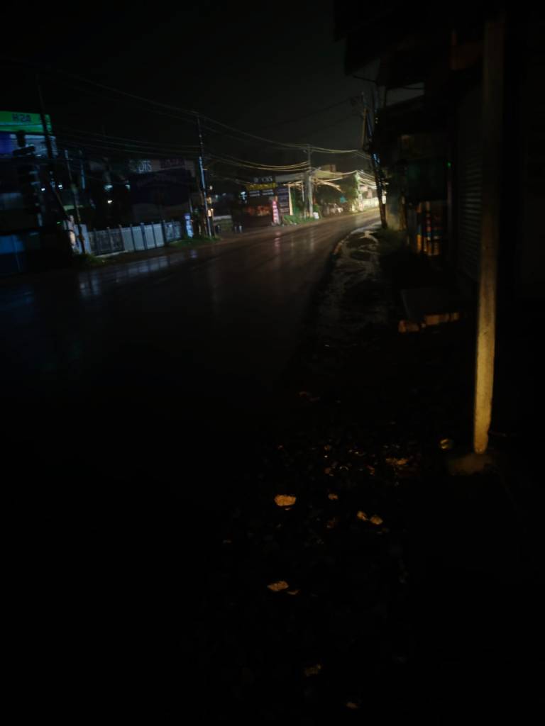 Sneaking out at 5 am - darkness, rain, and non-stop buses!