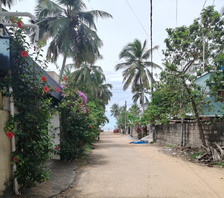Walk to the Golden Beach Thumba