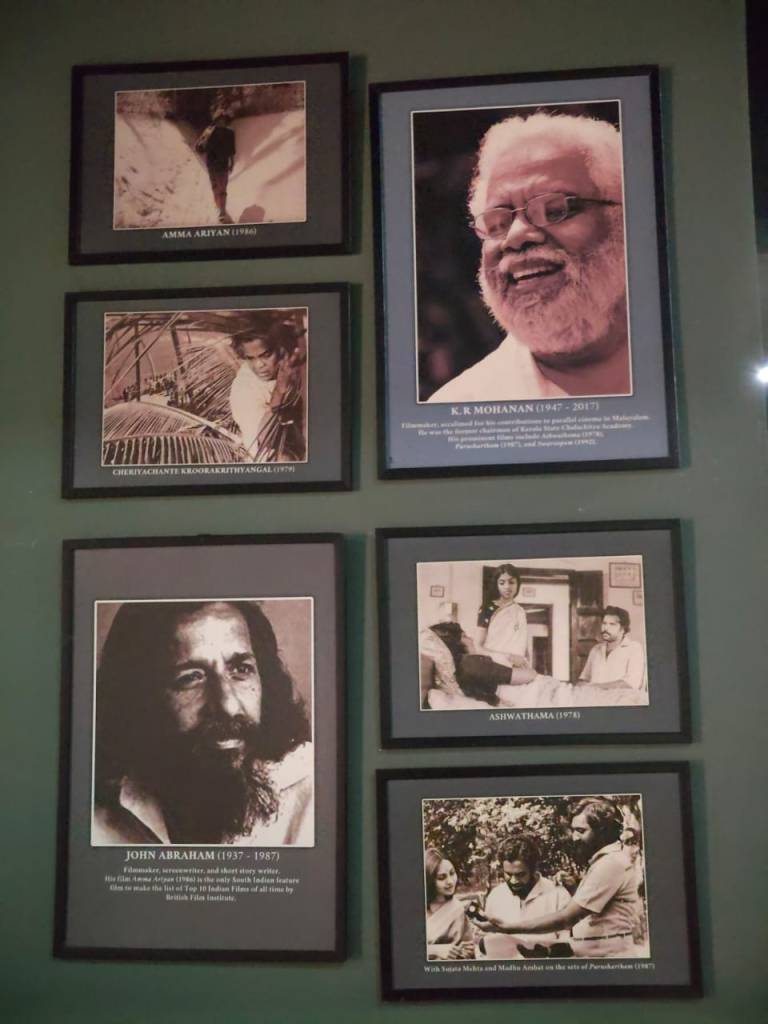 In frame, Malayalam Film Directors K. R.Mohanan and John Abraham.